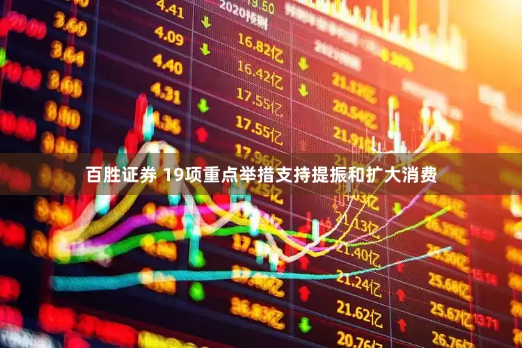 百胜证券 19项重点举措支持提振和扩大消费